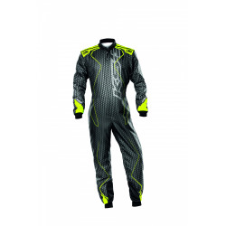 CIK-FIA race suit OMP KS-3 ART black/yellow