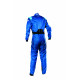 Kombinézy CIK-FIA race suit OMP KS-3 ART blue/cyan | race-shop.sk