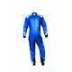 Kombinézy CIK-FIA child race suit OMP KS-3 ART blue/cyan | race-shop.sk