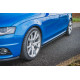 Body kit a vizuálne doplnky Splittre prahov Audi S4 / A4 / A4 S-Line B8 / B8 FL | race-shop.sk