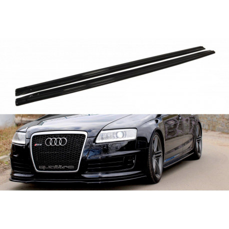 Body kit a vizuálne doplnky Splittre prahov Audi RS6 C6 | race-shop.sk