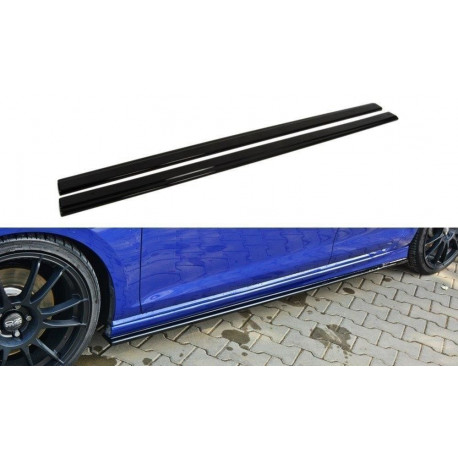Body kit a vizuálne doplnky Splittre prahov V.1 VW Golf 7 R / R-Line | race-shop.sk