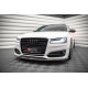 Body kit a vizuálne doplnky MAXTON DESIGN predný splitter pre Audi S8 D4 FL, V2 | race-shop.sk