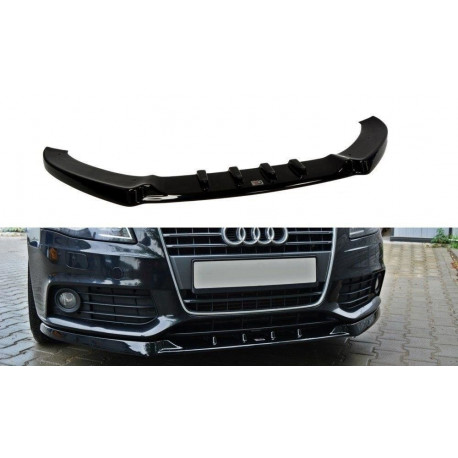 Body kit a vizuálne doplnky MAXTON DESIGN predný splitter pre Audi A4 B8, V1 | race-shop.sk