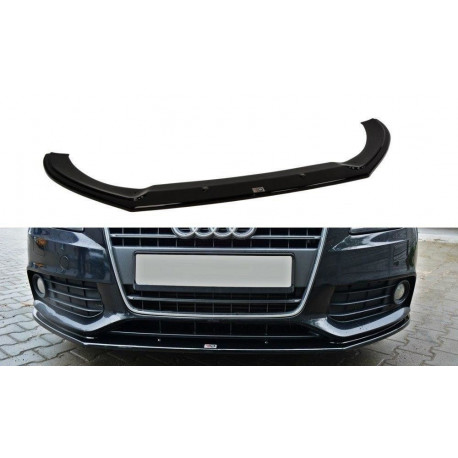 Body kit a vizuálne doplnky MAXTON DESIGN predný splitter pre Audi A4 B8, V2 | race-shop.sk