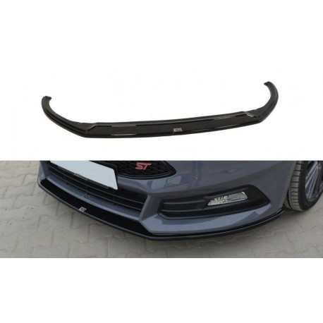 Body kit a vizuálne doplnky MAXTON DESIGN predný splitter pre Ford Focus ST Mk3 FL, V2 | race-shop.sk