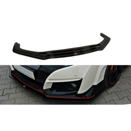 Body kit a vizuálne doplnky MAXTON DESIGN predný splitter pre HONDA CIVIC IX TYPE R, V1 | race-shop.sk