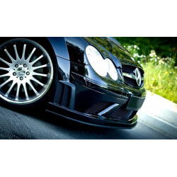 Predný splitter MERCEDES CLK W209 BLACK (SL BLACK SERIES vzhľad)
