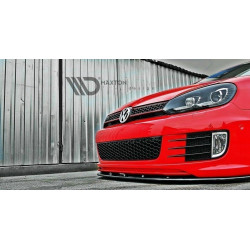 Predný splitter VER.2 VW GOLF VI (PRE GOLF GTI 35TH)