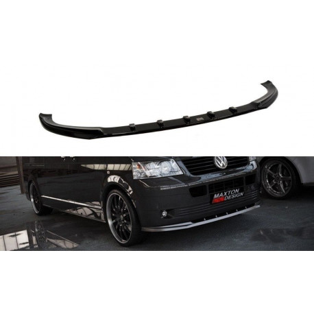 Body kit a vizuálne doplnky MAXTON DESIGN predný splitter pre VW T5 (pred faceliftom) | race-shop.sk