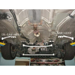 Honda Accord 03-08 2D/4D UltraRacing 2x 2-bodové tyče prednej spodnej podlahy