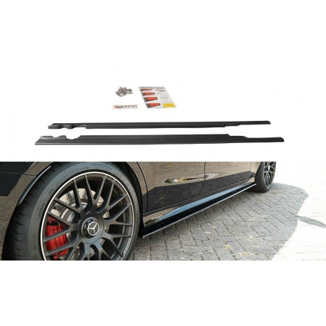 Body kit a vizuálne doplnky Splittre prahov Mercedes C-Class S205 63AMG KOMBI | race-shop.sk