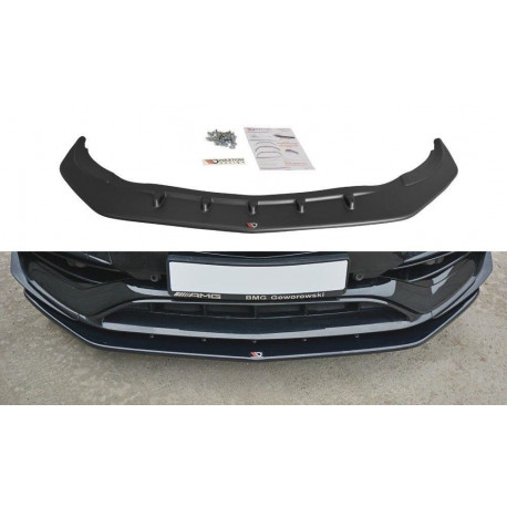 Body kit a vizuálne doplnky Predný splitter V.1 Mercedes CLA A45 AMG C117 Facelift | race-shop.sk