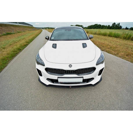 Body kit a vizuálne doplnky MAXTON DESIGN predný splitter pre KIA STINGER GT, V2 | race-shop.sk