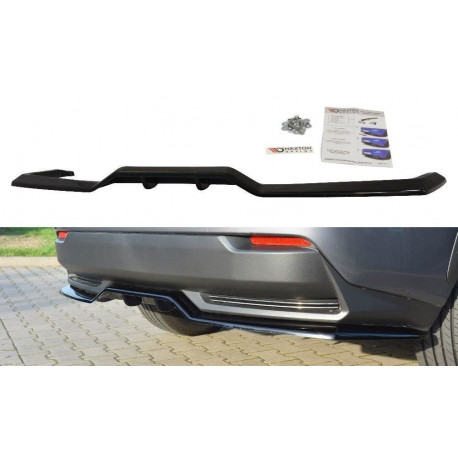 Body kit a vizuálne doplnky Centrálny splitter zadného nárazníka Lexus NX Mk1 H - s vertikálnymi časťami | race-shop.sk