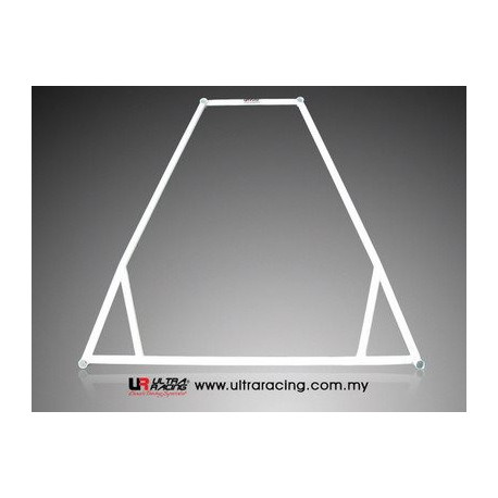 Rozpery Audi A4 00-04 UltraRacing 4-bodová Spodná rozpera zadnej nápravy | race-shop.sk
