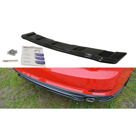 Body kit a vizuálne doplnky Centrálny splitter zadného nárazníka Audi A5 S-Line F5 Coupe / Sportback - bez vertikálnych častí | race-shop.sk