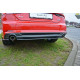 Body kit a vizuálne doplnky Centrálny splitter zadného nárazníka Audi A5 S-Line F5 Coupe / Sportback - bez vertikálnych častí | race-shop.sk