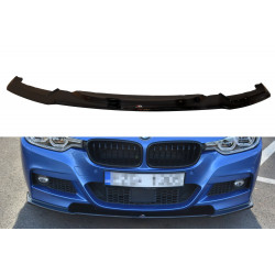 MAXTON DESIGN predný splitter pre BMW 3-SERIES F30 FL SEDAN M-SPORT