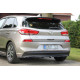 Body kit a vizuálne doplnky MAXTON DESIGN centrálny zadný splitter pre HYUNDAI I30 MK3 HATCHBACK (so zvislými lištami) | race-shop.sk