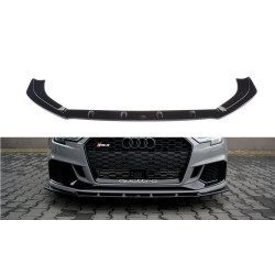 MAXTON DESIGN predný splitter pre Audi RS3 8V FL Sedan, V1
