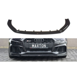 MAXTON DESIGN predný splitter pre Audi RS3 8V FL Sportback, V2