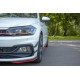 Body kit a vizuálne doplnky Predný splitter V.5 VW POLO MK6 GTI | race-shop.sk