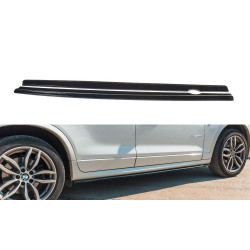 MAXTON DESIGN difúzory prahov pre BMW X3 F25 M-Pack Facelift