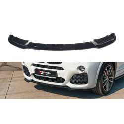 MAXTON DESIGN predný splitter pre BMW X3 F25 M-Pack Facelift