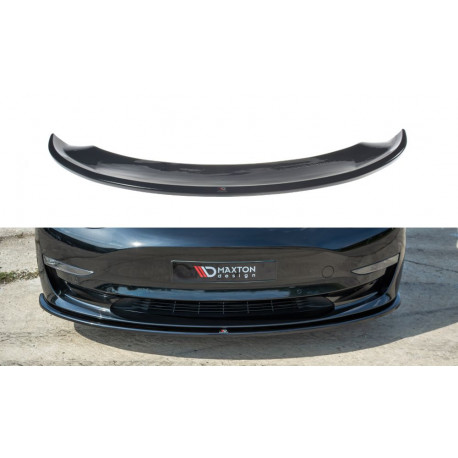 Body kit a vizuálne doplnky MAXTON DESIGN predný splitter pre Tesla Model 3 | race-shop.sk