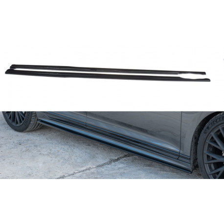 Body kit a vizuálne doplnky Splittre prahov Volkswagen Passat R-Line B8 | race-shop.sk