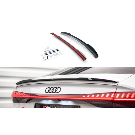 Body kit a vizuálne doplnky MAXTON DESIGN lip kufra pre Audi A7 C8 / C8 S-Line / S7 C8 / RS7 C8 | race-shop.sk