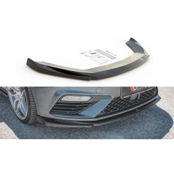 MAXTON DESIGN predný splitter pre Seat Leon Cupra / FR Mk3 FL, V5