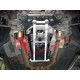 Rozpery Mercedes CLK 320 C209 02-09 UltraRacing 4-bodová Predná rozpera "H-Brace" | race-shop.sk