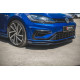 Body kit a vizuálne doplnky MAXTON DESIGN predný splitter pre VW Golf 7 R / R-Line Facelift, V9 | race-shop.sk