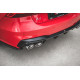Body kit a vizuálne doplnky MAXTON DESIGN zadný difúzor + imitácie výfuku pre Audi A7 C8 S-Line | race-shop.sk