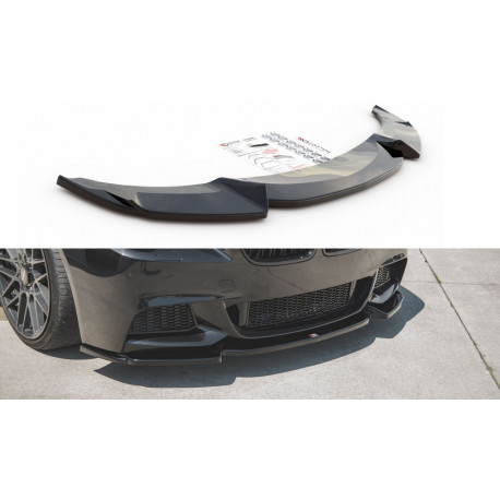 Body kit a vizuálne doplnky Predný splitter V.3 pre BMW 5 F10/F11 M-PAK. | race-shop.sk