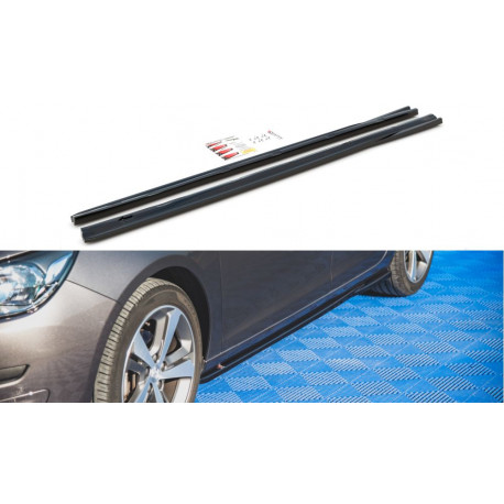 Body kit a vizuálne doplnky Splittre prahov Peugeot 308 SW Mk2 Facelift | race-shop.sk