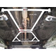 Rozpery VW Golf 2/3 UltraRacing Spodná rozpera strednej podlahy 6-bodová 985 | race-shop.sk