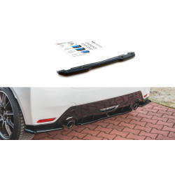 Centrálny splitter zadného nárazníka Toyota GR Yaris Mk4