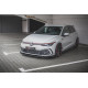 Body kit a vizuálne doplnky MAXTON DESIGN predný splitter + klapky pre Volkswagen Golf 8 GTI, V2 | race-shop.sk