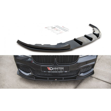 Body kit a vizuálne doplnky MAXTON DESIGN predný splitter pre BMW 7 M-Pack G11, V2 | race-shop.sk