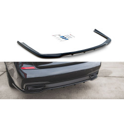 MAXTON DESIGN centrálny zadný splitter pre BMW 7 M-Pack G11 (so zvislými lištami)