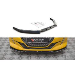 MAXTON DESIGN predný splitter pre Peugeot 208 Mk2, V1