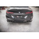 Body kit a vizuálne doplnky MAXTON DESIGN centrálny zadný splitter pre BMW M8 Gran Coupe F93 | race-shop.sk