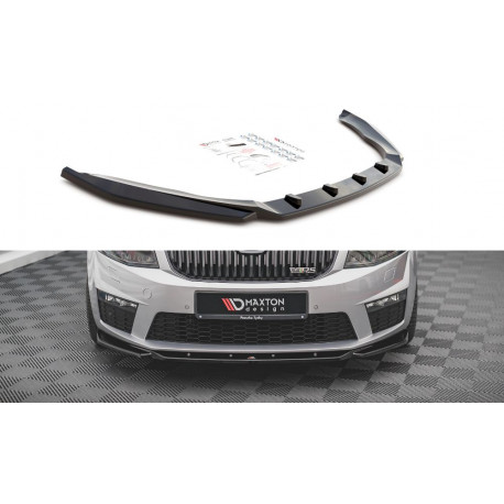Body kit a vizuálne doplnky Predný splitter V.4 Skoda Octavia RS Mk3 | race-shop.sk