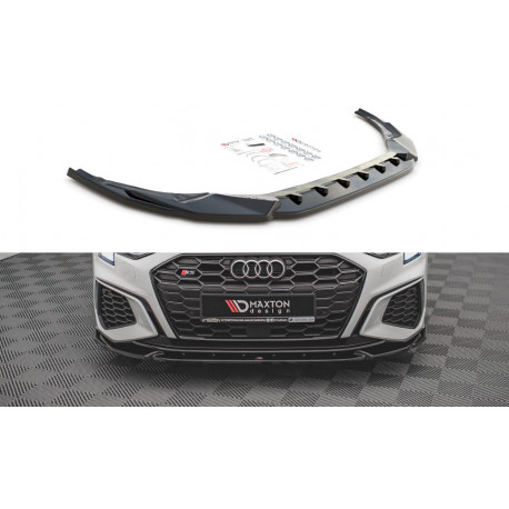 Body kit a vizuálne doplnky MAXTON DESIGN predný splitter pre Audi S3 / A3 S-Line 8Y, V3 | race-shop.sk