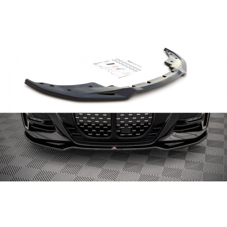 Body kit a vizuálne doplnky MAXTON DESIGN predný splitter pre BMW 4 M-Pack G22, V3 | race-shop.sk