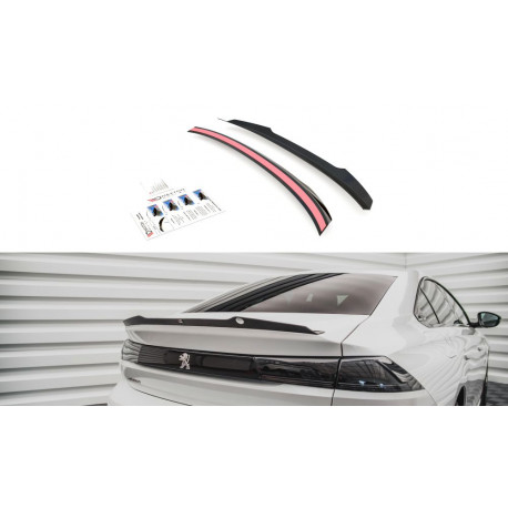 Body kit a vizuálne doplnky MAXTON DESIGN lip kufra pre Peugeot 508 Sedan Mk2 | race-shop.sk