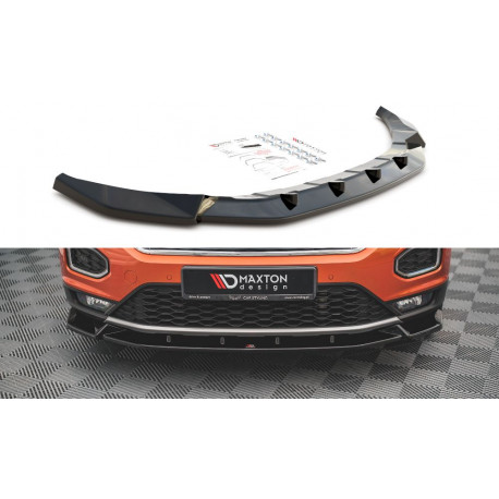 Body kit a vizuálne doplnky MAXTON DESIGN predný splitter pre Volkswagen T-Roc Mk1, V2 | race-shop.sk